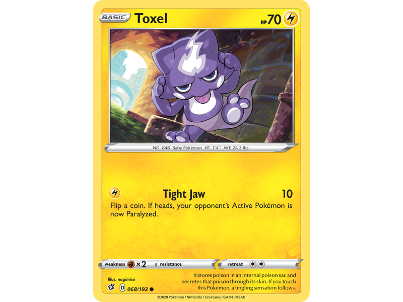 Toxel (Reverse Holo)