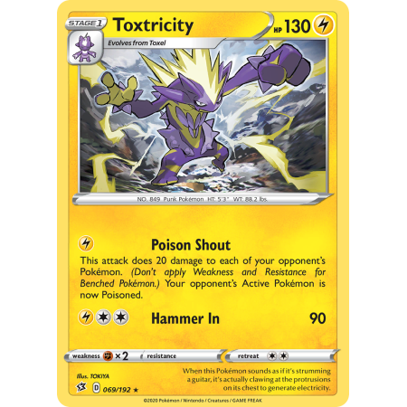 Toxtricity (Reverse Holo)