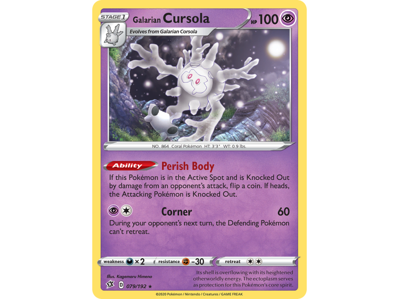 Galarian Cursola (Holo)