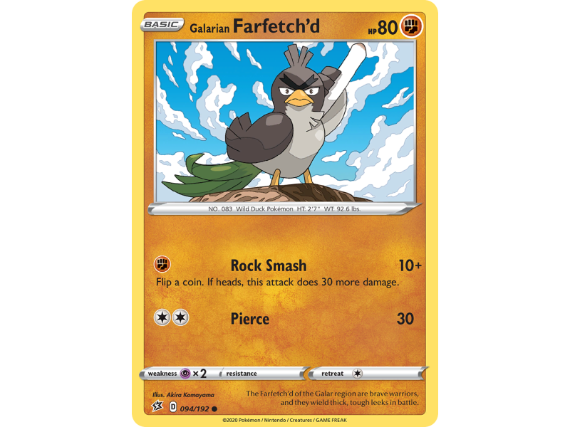 Galarian Farfetch'd (Reverse Holo)