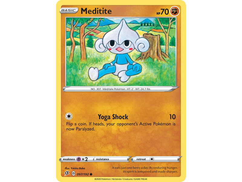 Meditite (Reverse Holo)
