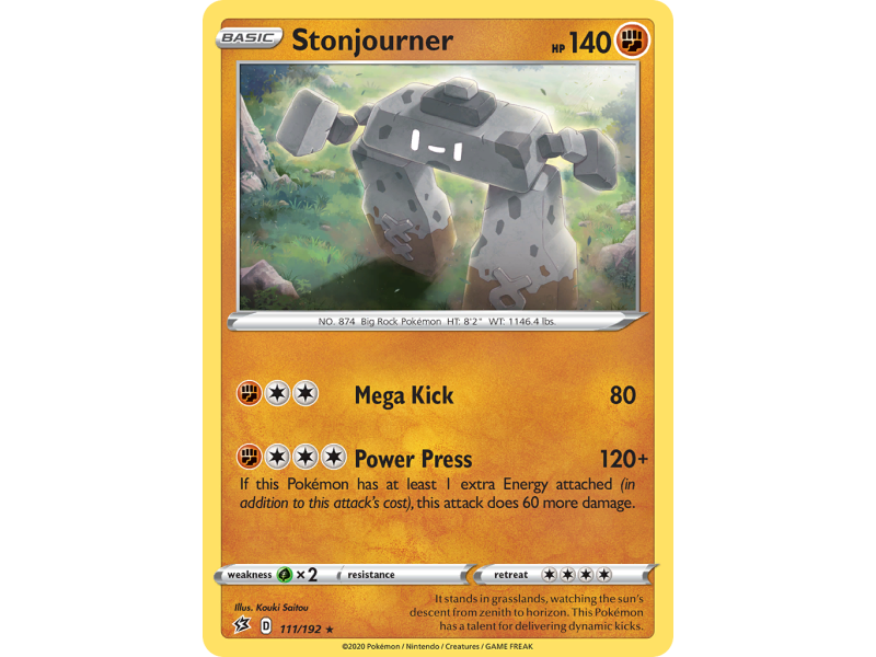 Stonjourner (Reverse Holo)