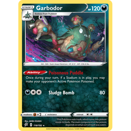 Garbodor (Reverse Holo)