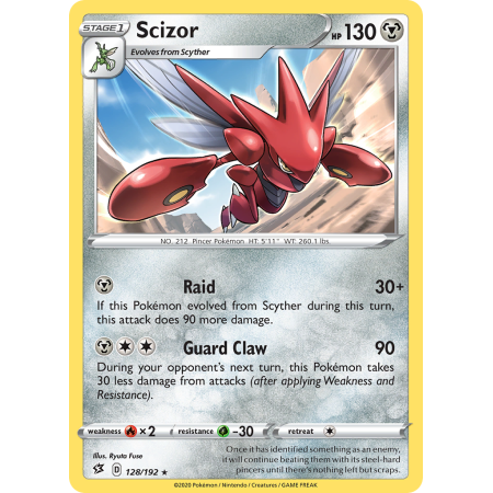 Scizor (Reverse Holo)