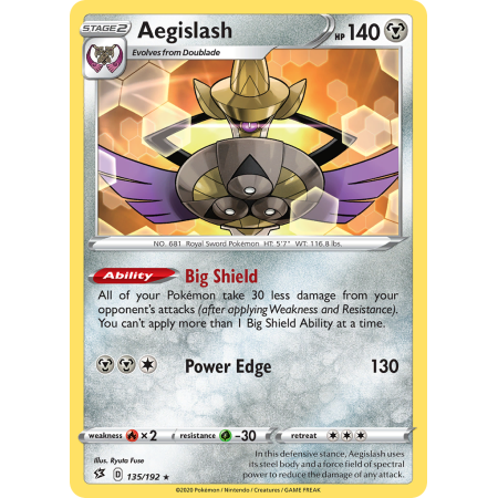 Aegislash (Reverse Holo)