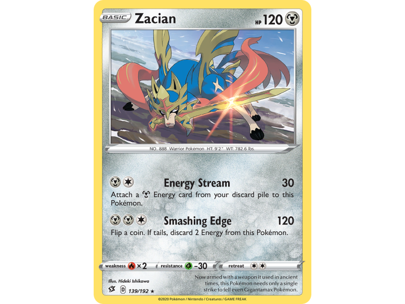 Zacian (Reverse Holo)