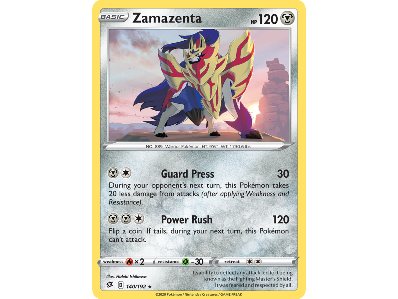 Zamazenta (Reverse Holo)