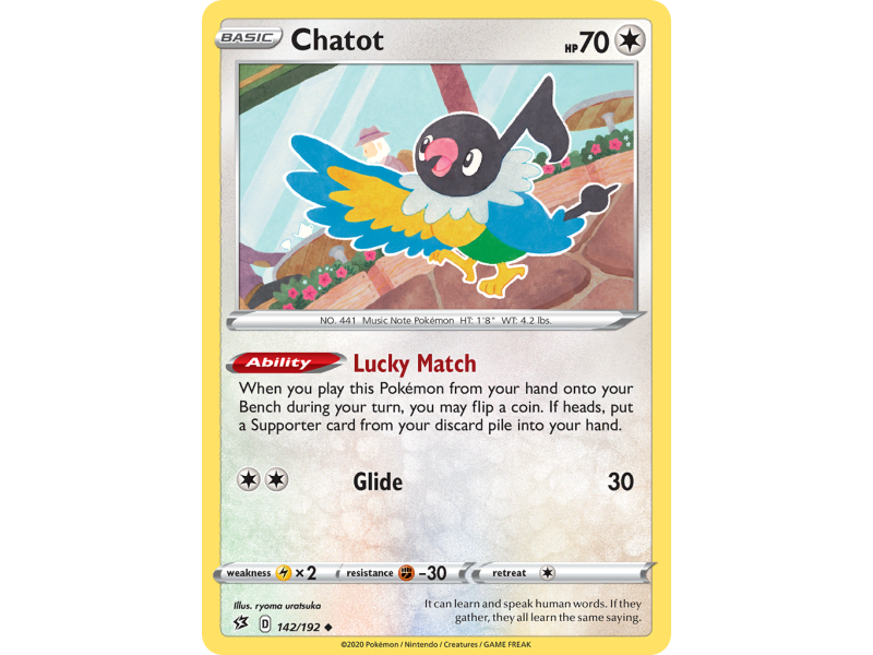 Chatot (Reverse Holo)