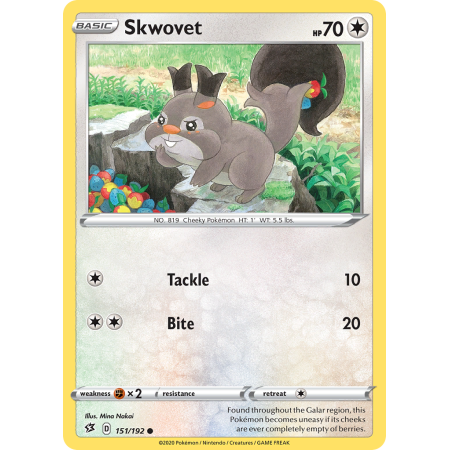 Skwovet (Reverse Holo)