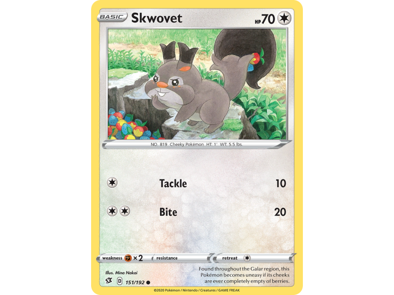 Skwovet (Reverse Holo)