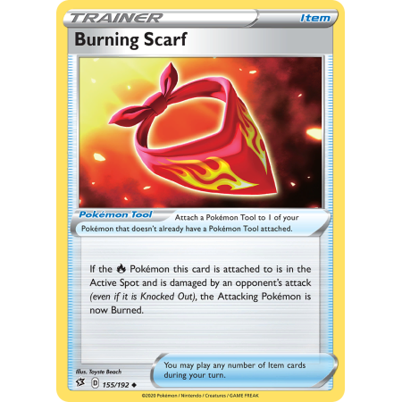 Burning Scarf (Reverse Holo)