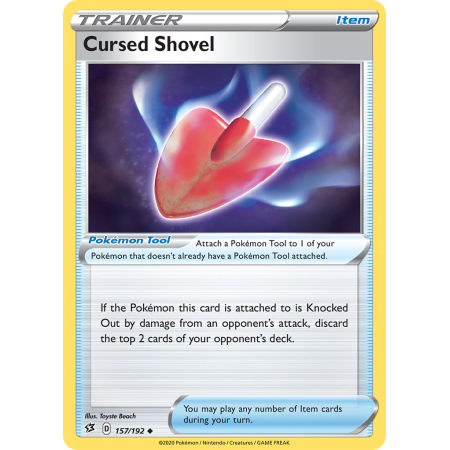 Cursed Shovel (Reverse Holo)