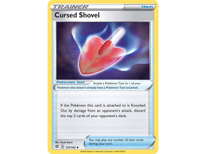 Cursed Shovel (Reverse Holo)