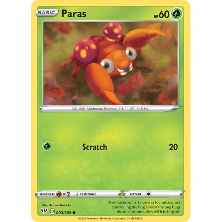 Paras (Reverse Holo)