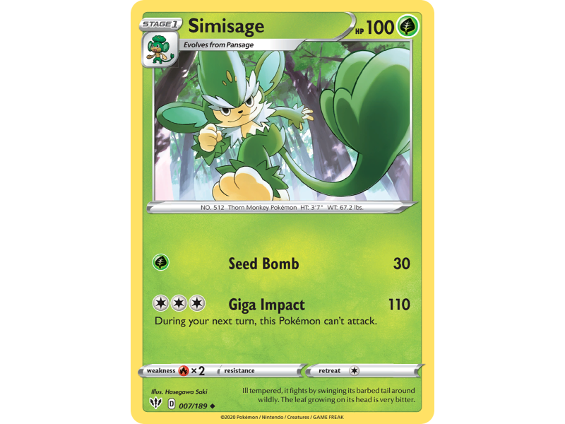 Simisage (Reverse Holo)