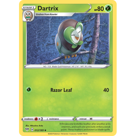 Dartrix (Reverse Holo)