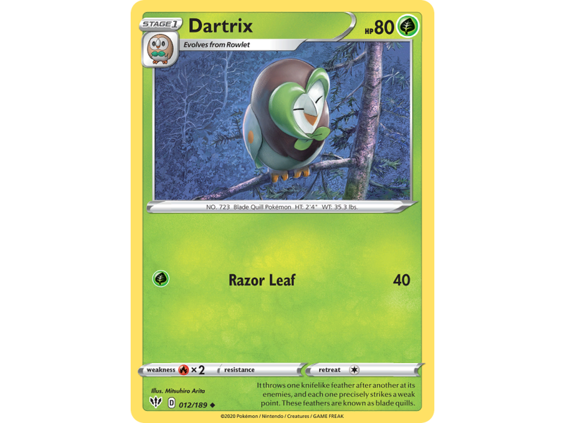 Dartrix (Reverse Holo)