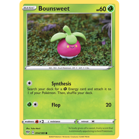 Bounsweet (Reverse Holo)