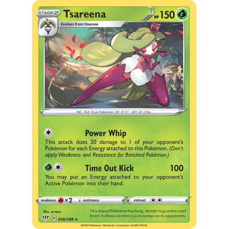 Tsareena (Reverse Holo)