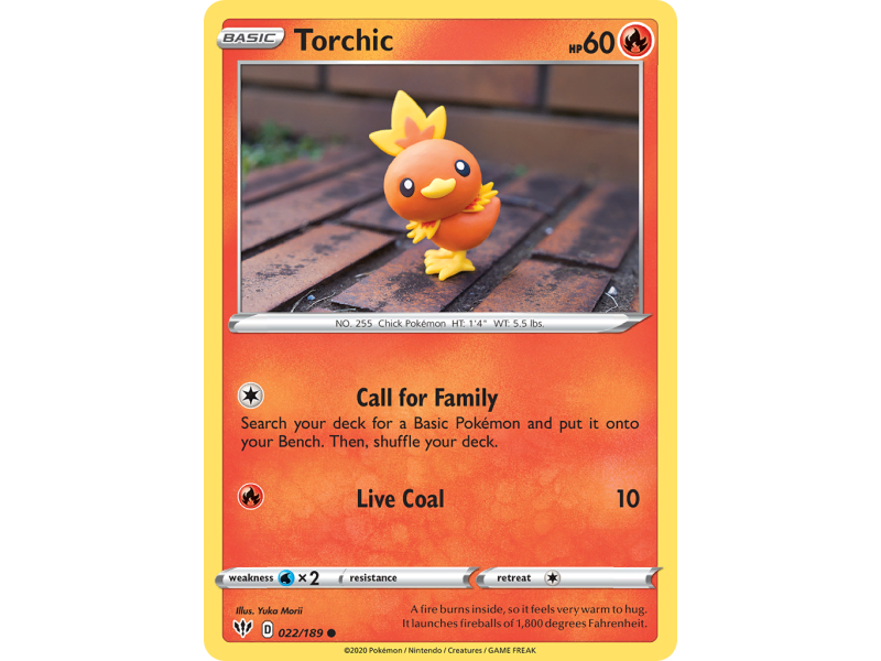 Torchic (Reverse Holo)