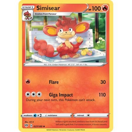Simisear (Reverse Holo)