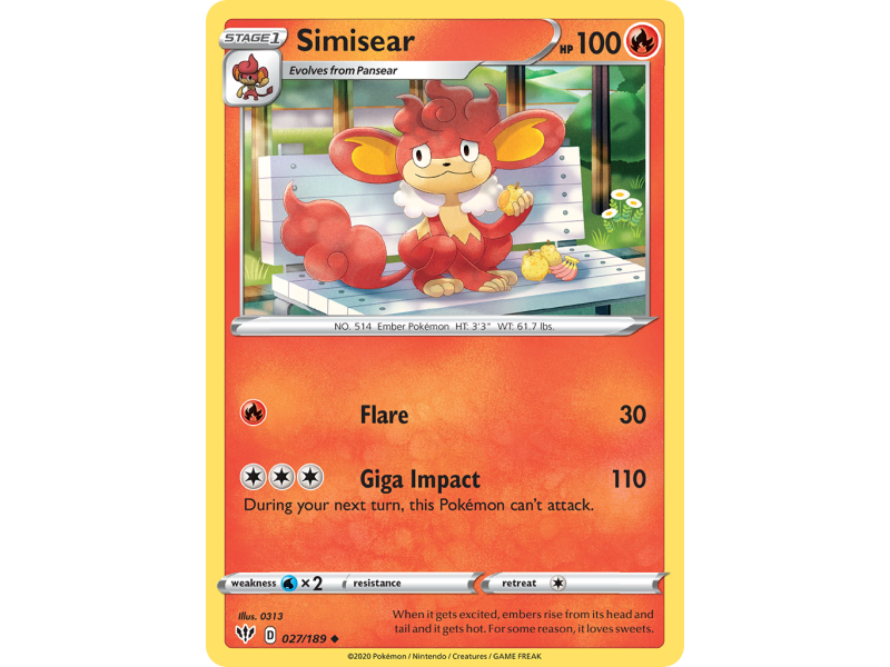 Simisear (Reverse Holo)