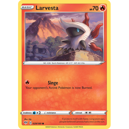 Larvesta (Reverse Holo)