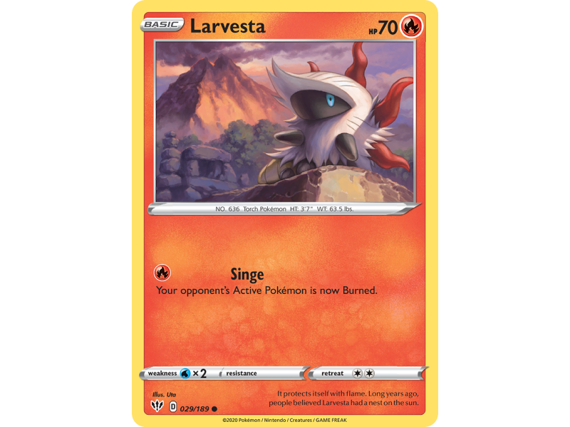 Larvesta (Reverse Holo)