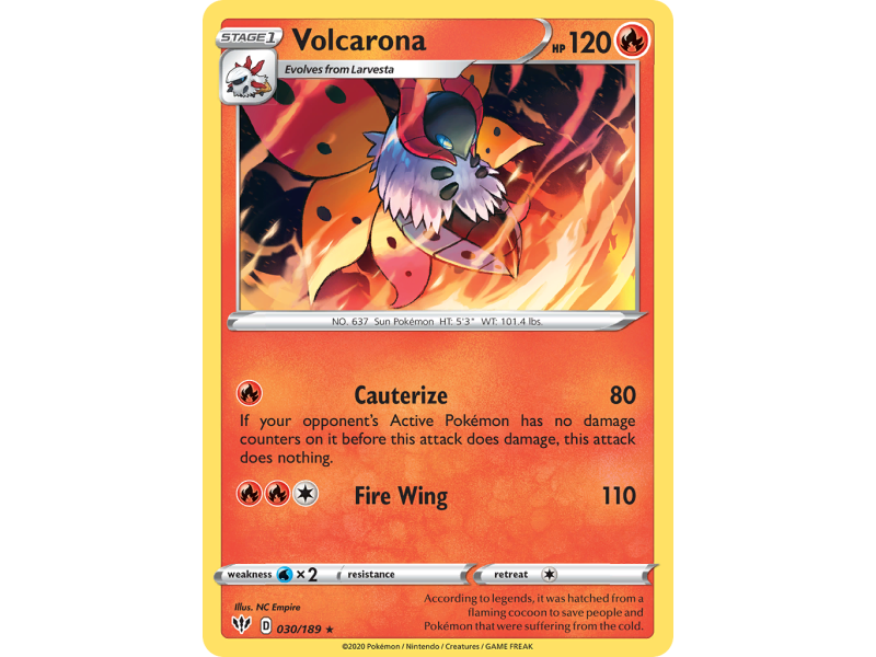 Volcarona (Reverse Holo)