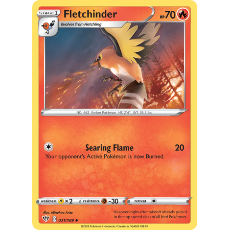 Fletchinder (Reverse Holo)