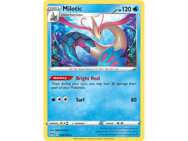 Milotic (Reverse Holo)