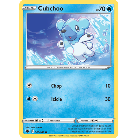 Cubchoo (Reverse Holo)