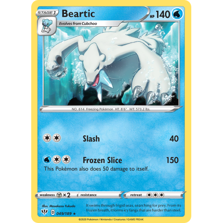 Beartic (Reverse Holo)