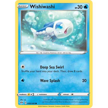 Wishiwashi (Reverse Holo)
