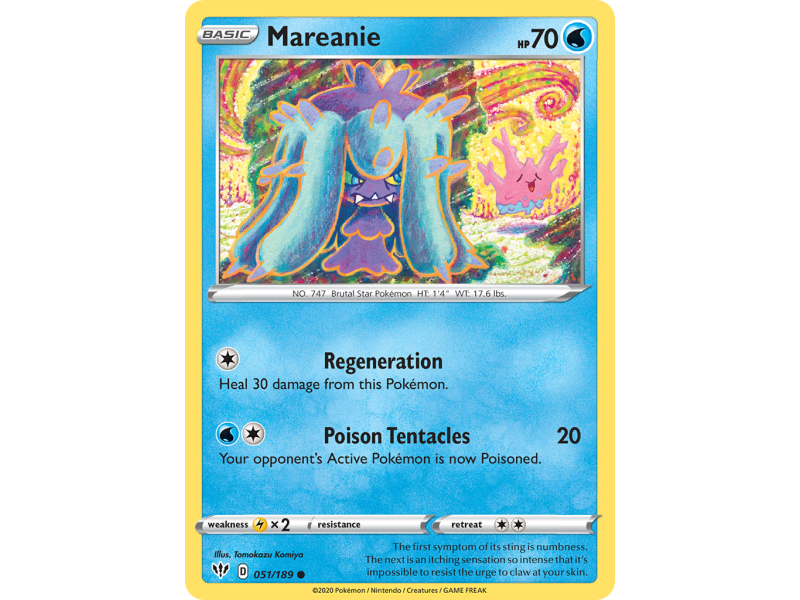 Mareanie (Reverse Holo)