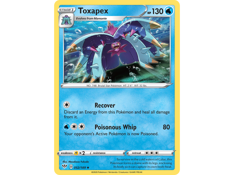 Toxapex (Reverse Holo)