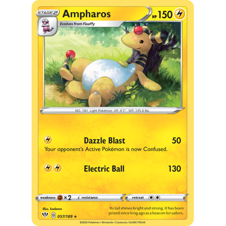 Ampharos (Reverse Holo)