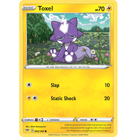 Toxel (Reverse Holo)