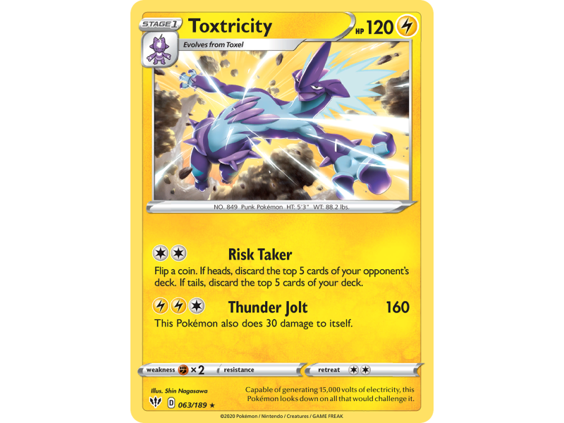 Toxtricity (Reverse Holo)