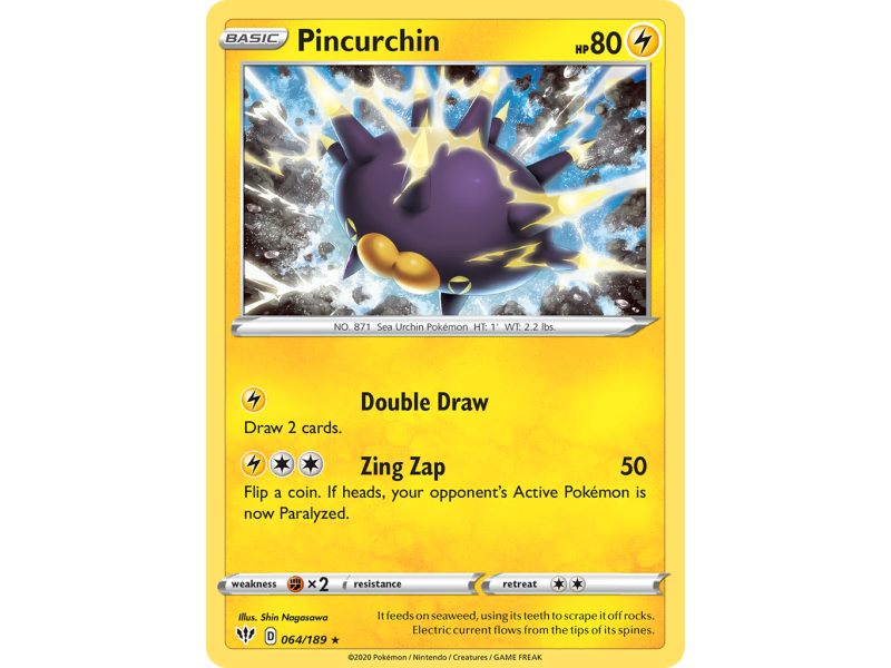 Pincurchin (Reverse Holo)