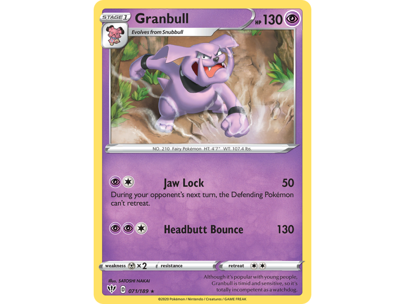 Granbull (Reverse Holo)
