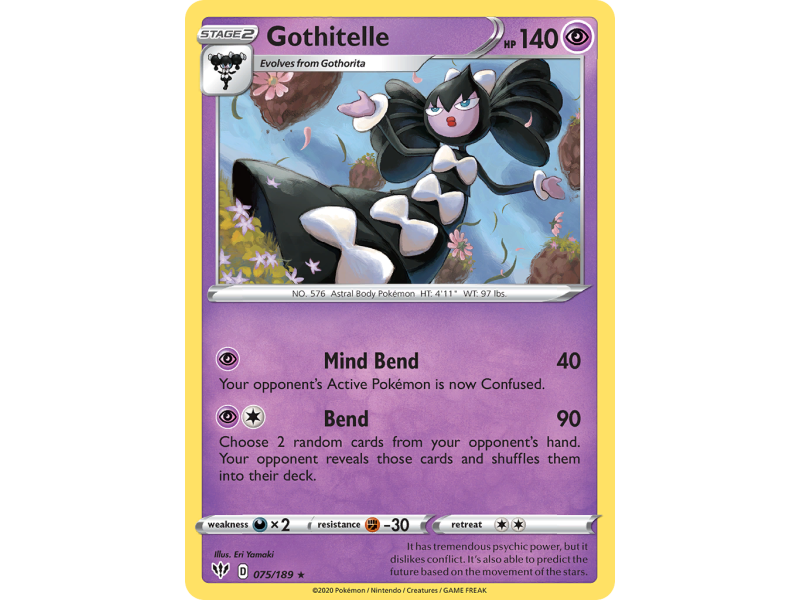 Gothitelle (Reverse Holo)