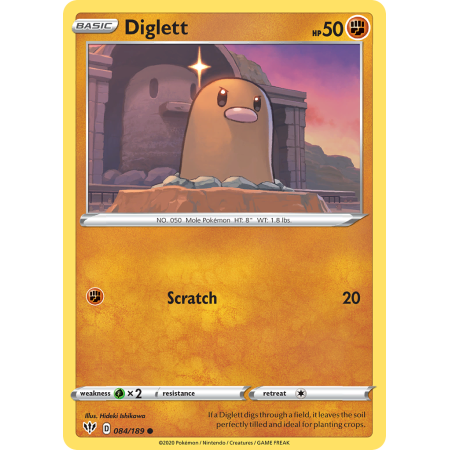 Diglett (Reverse Holo)