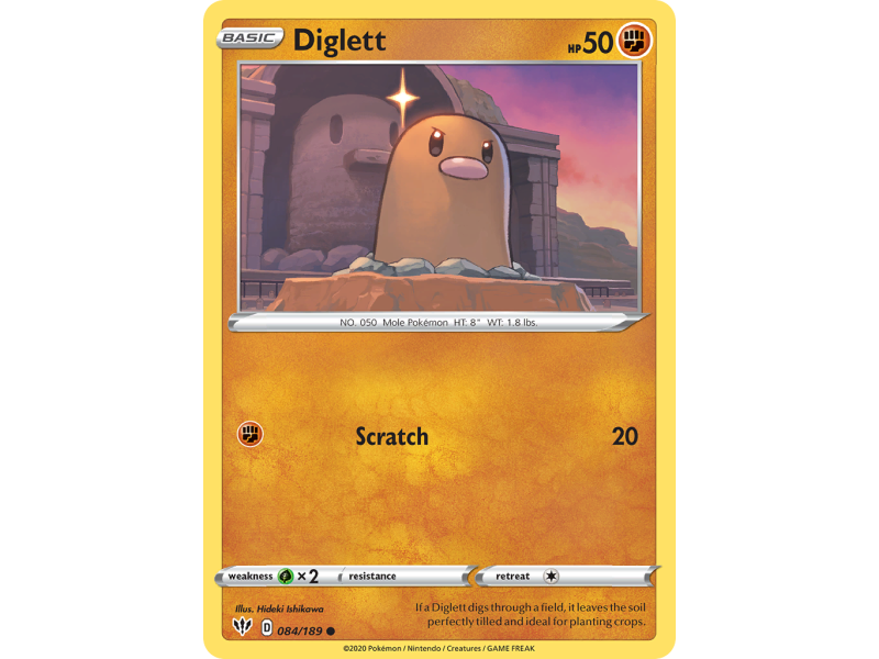 Diglett (Reverse Holo)