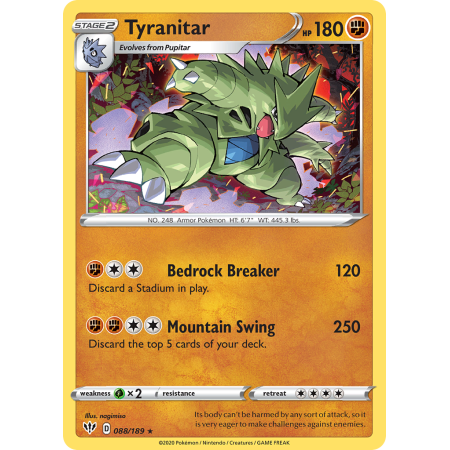 Tyranitar (Reverse Holo)
