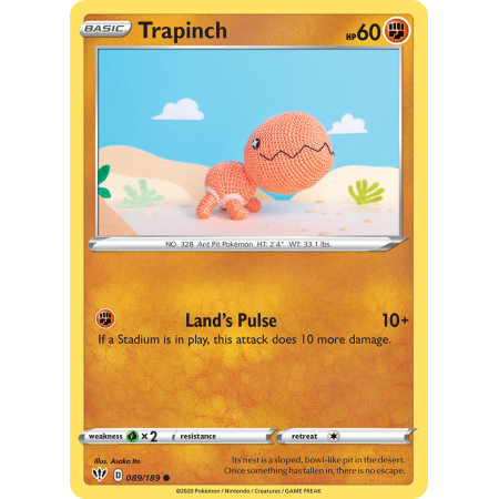 Trapinch (Reverse Holo)