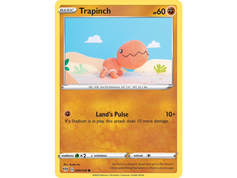 Trapinch (Reverse Holo)