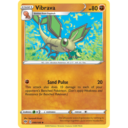Vibrava (Reverse Holo)