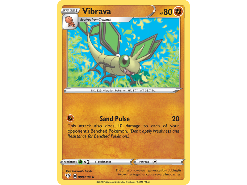 Vibrava (Reverse Holo)