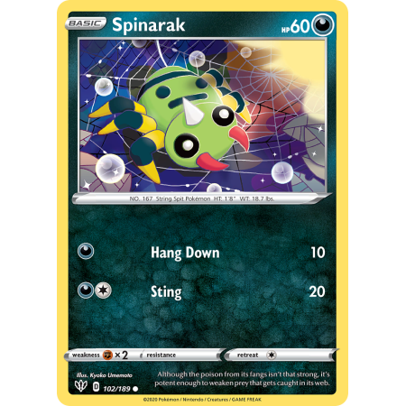Spinarak (Reverse Holo)